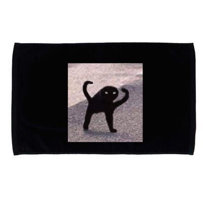 Cursed Cat Memes Cursed Cat Angry As Fuk Meme Microfiber Hand Towel