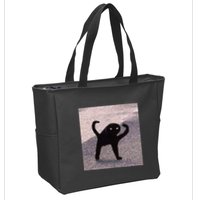 Cursed Cat Memes Cursed Cat Angry As Fuk Meme Zip Tote Bag