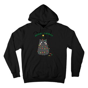 Christmas Cat Merry Catmas Christmas Hoodie