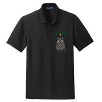 Christmas Cat Merry Catmas Christmas Dry Zone Grid Polo