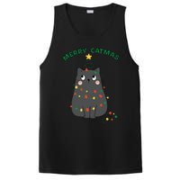 Christmas Cat Merry Catmas Christmas PosiCharge Competitor Tank