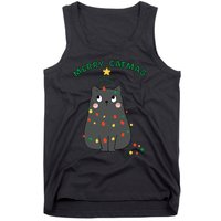 Christmas Cat Merry Catmas Christmas Tank Top