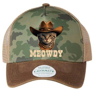 Cowboy Cat Meowdy Legacy Tie Dye Trucker Hat