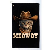 Cowboy Cat Meowdy Golf Towel