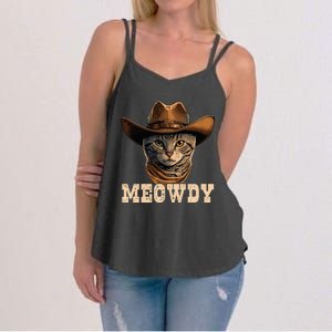 Cowboy Cat Meowdy Women's Strappy Tank