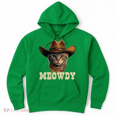 Cowboy Cat Meowdy Hoodie