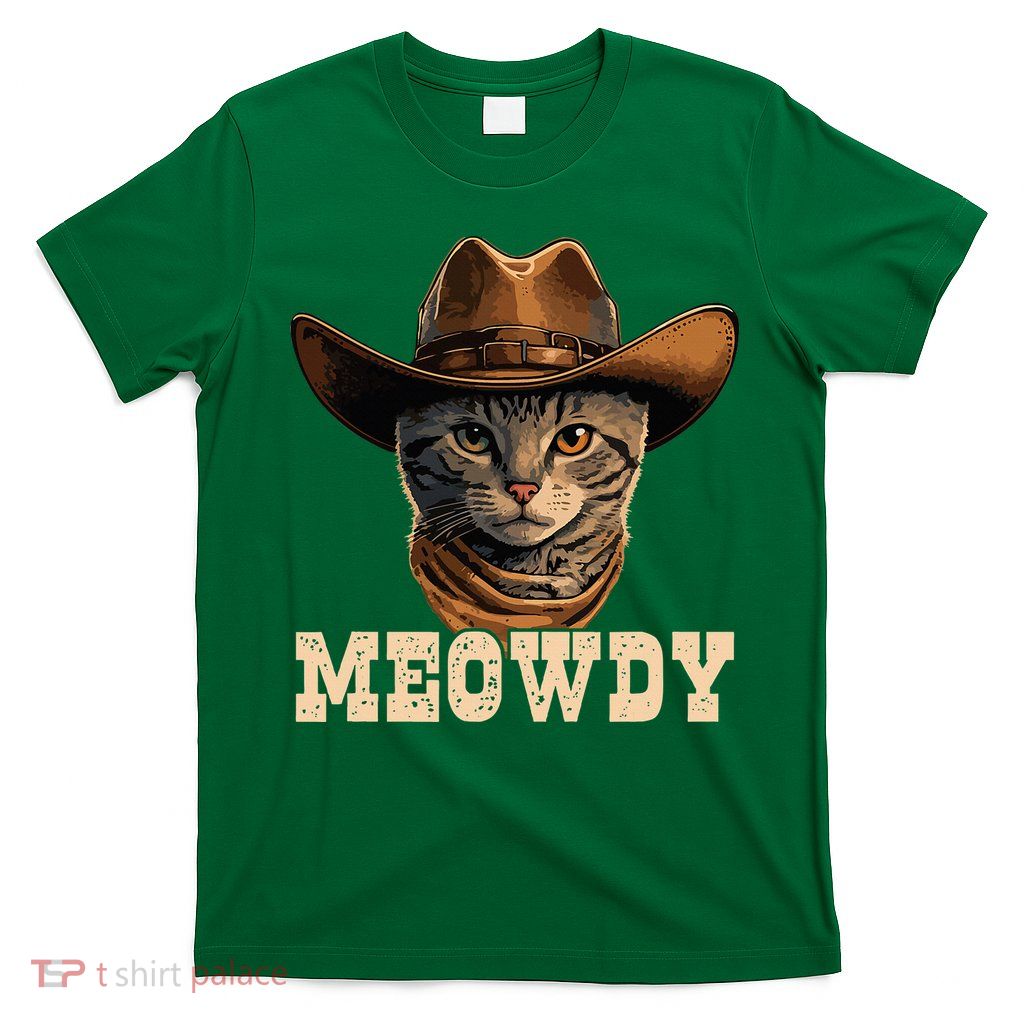 Cowboy Cat Meowdy T-Shirt