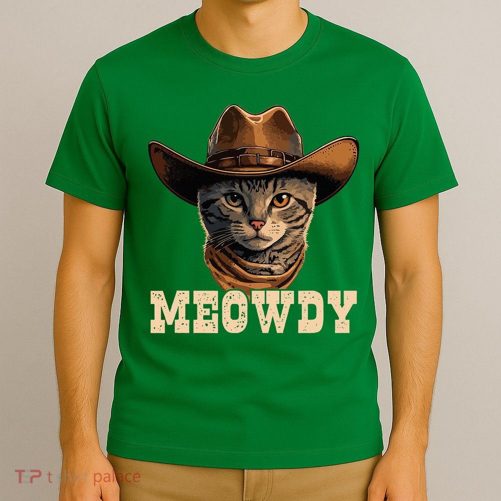 Cowboy Cat Meowdy T-Shirt