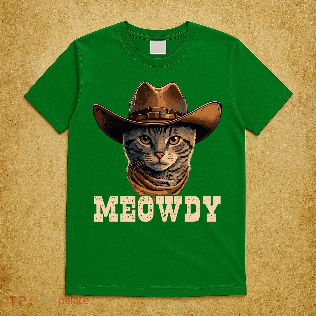 Cowboy Cat Meowdy T-Shirt