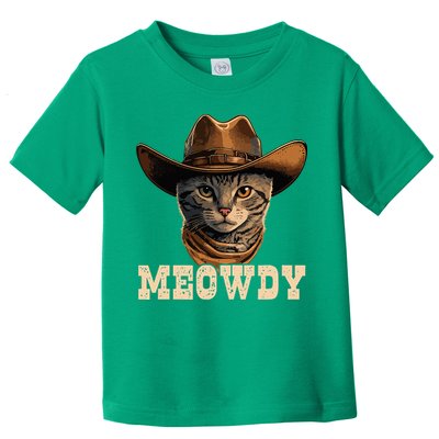Cowboy Cat Meowdy Toddler T-Shirt