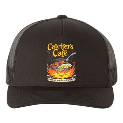 Calcifer's Cafe May All Your Bacon Eggs  Yupoong Adult 5-Panel Trucker Hat