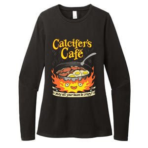 Calcifer's Cafe May All Your Bacon Eggs  Womens CVC Long Sleeve Shirt