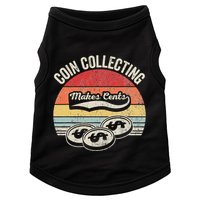 Coin Collecting Makes Cents Retro Style Doggie Tank