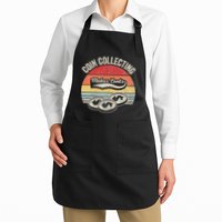Coin Collecting Makes Cents Retro Style Apron