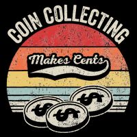 Coin Collecting Makes Cents Retro Style 16 in Basic Backpack