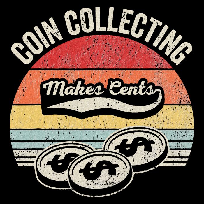 Coin Collecting Makes Cents Retro Style 16 in Basic Backpack