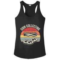 Coin Collecting Makes Cents Retro Style Ladies PosiCharge Competitor Racerback Tank