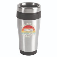 Coin Collecting Makes Cents Retro Style 16oz Travel Tumbler