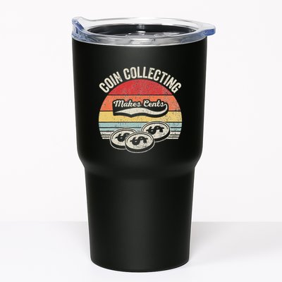 Coin Collecting Makes Cents Retro Style Tumbler