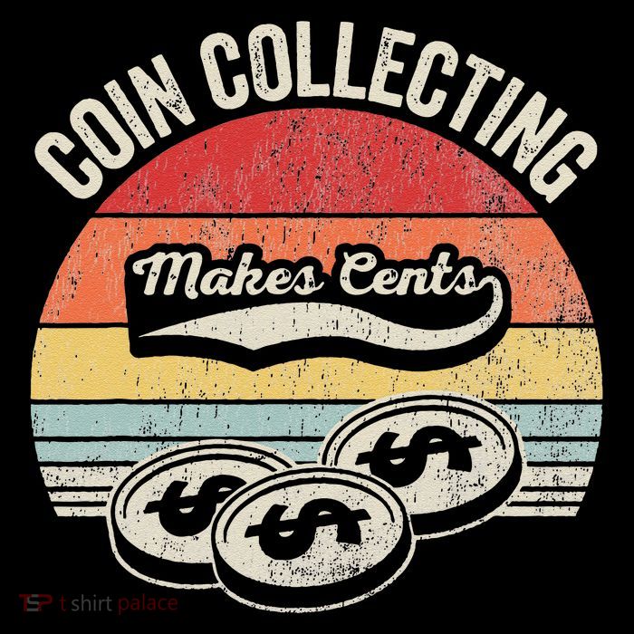 Coin Collecting Makes Cents Retro Style Youth Performance Sprint T-Shirt