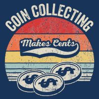 Coin Collecting Makes Cents Retro Style Infant Baby Jersey Bodysuit