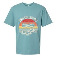 Coin Collecting Makes Cents Retro Style Sueded Cloud Jersey T-Shirt