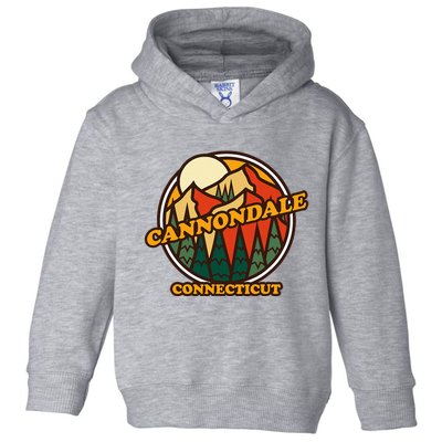 Cannondale Connecticut Mountain Hiking Souvenir Toddler Hoodie