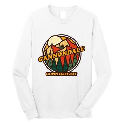 Cannondale Connecticut Mountain Hiking Souvenir Long Sleeve Shirt