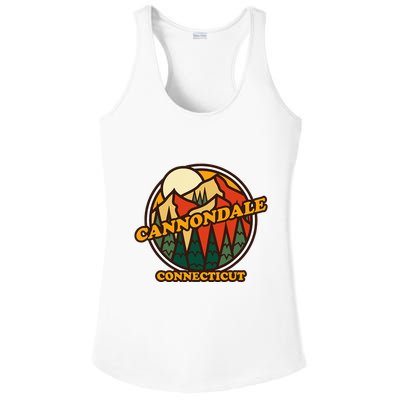 Cannondale Connecticut Mountain Hiking Souvenir Ladies PosiCharge Competitor Racerback Tank