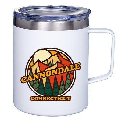 Cannondale Connecticut Mountain Hiking Souvenir 12oz Stainless Steel Coffee Mug