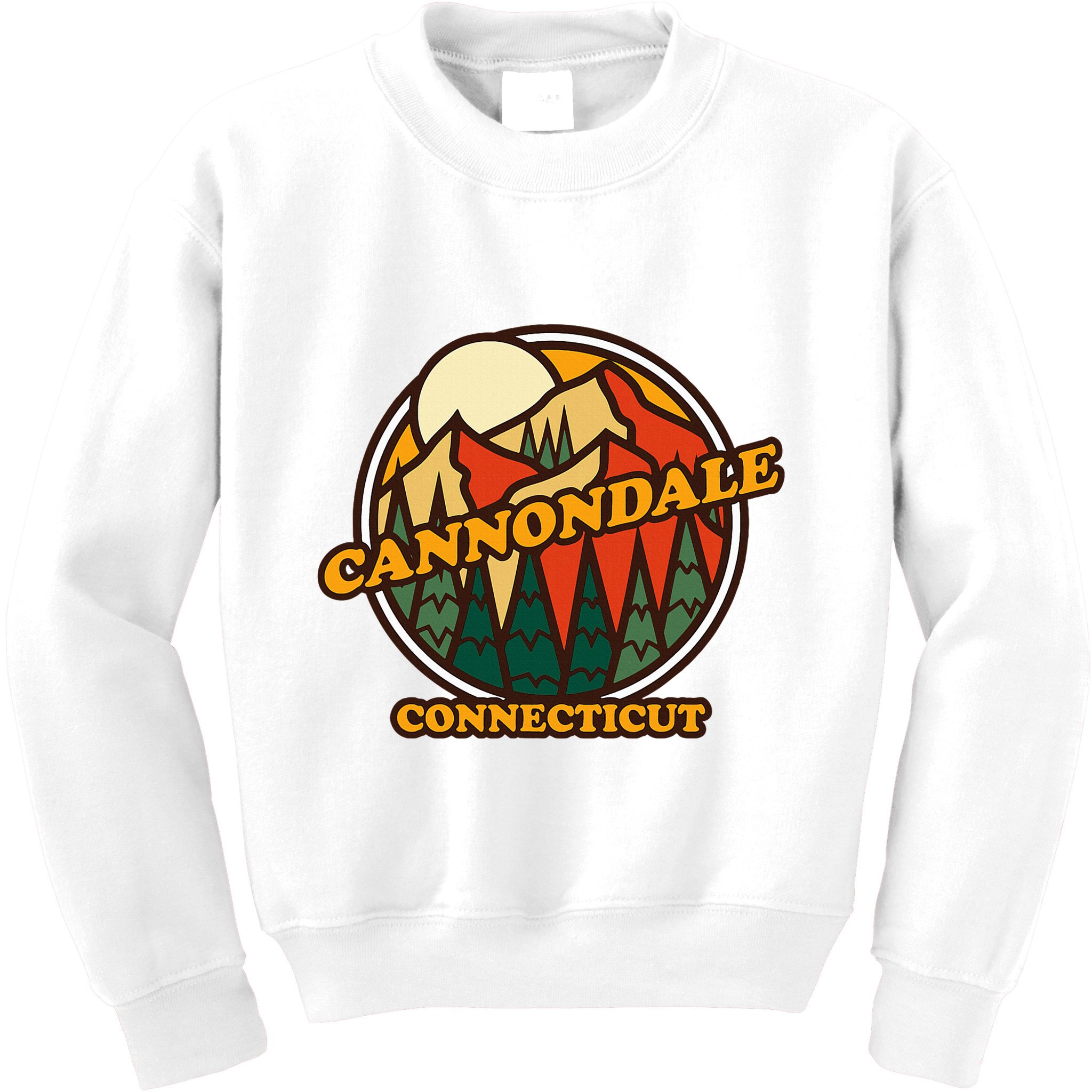 Cannondale Connecticut Mountain Hiking Souvenir Kids Sweatshirt