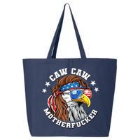 Caw Caw Motherfucker! Eagle Mullet 4th Of July Patriotic Design 25L Jumbo Tote