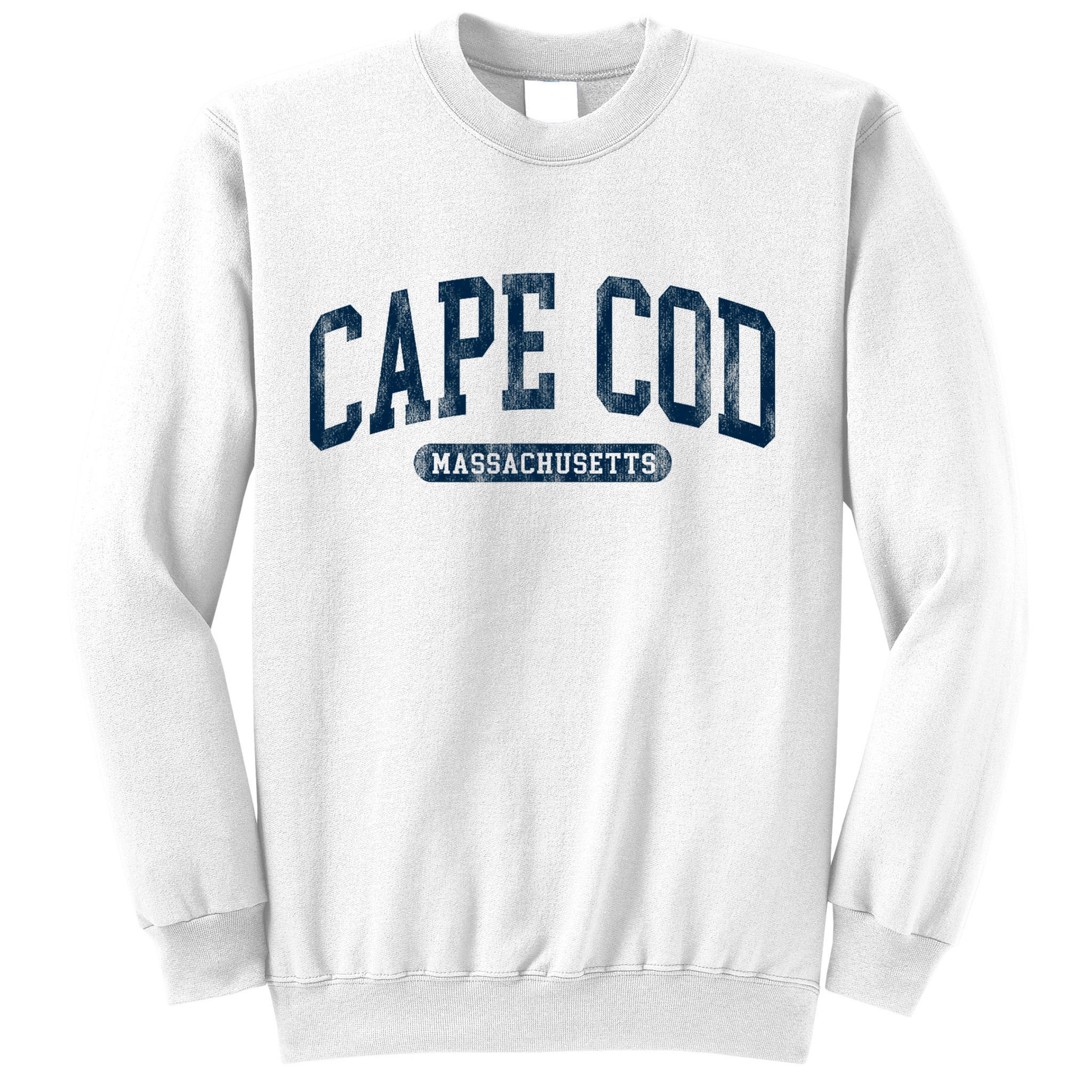 Cape Cod Massachusetts Retro Preppy Throwback Sweatshirt