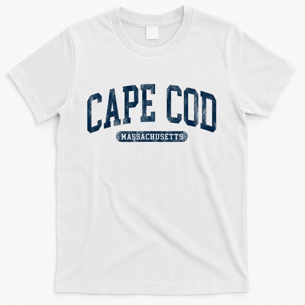 Cape Cod Massachusetts Retro Preppy Throwback T-Shirt