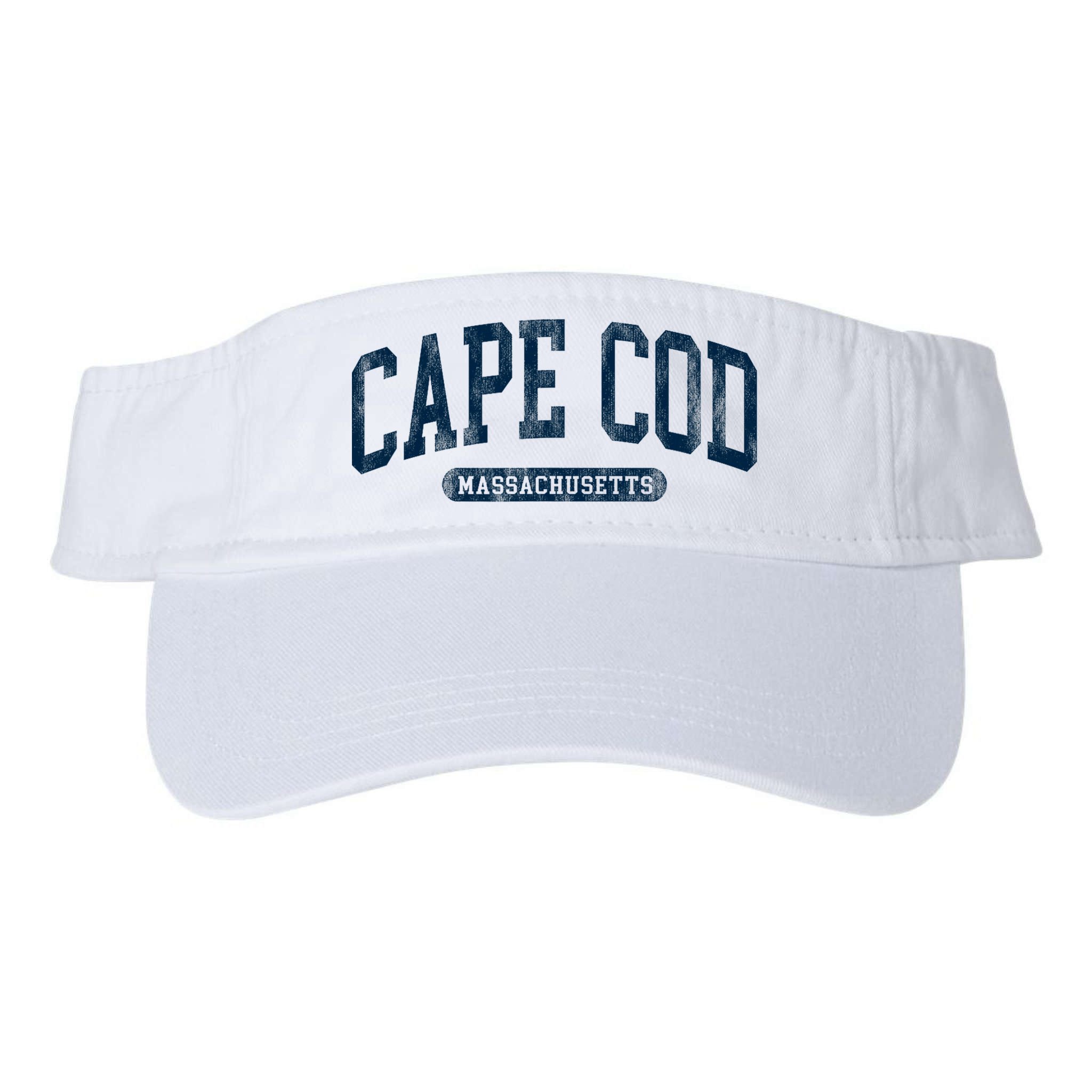 Cape Cod Massachusetts Retro Preppy Throwback Visor