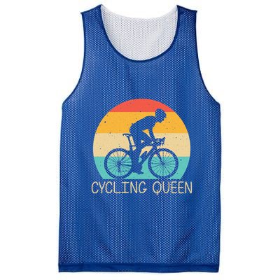 Cool Cycling Mom Cyclist Bicycle Mountain Biking Funny Gift Mesh Reversible Basketball Jersey Tank