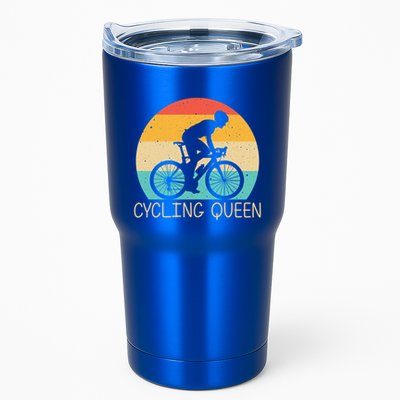 Cool Cycling Mom Cyclist Bicycle Mountain Biking Funny Gift Tumbler