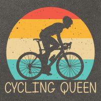 Cool Cycling Mom Cyclist Bicycle Mountain Biking Funny Gift Cotton Canvas Backpack