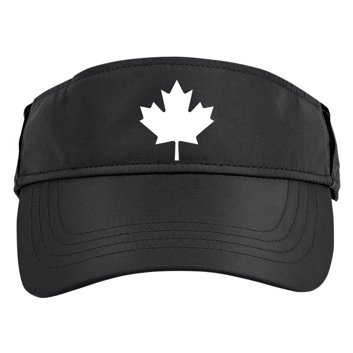 Canada Canadian Maple Flag Canada Day Adult Drive Performance Visor
