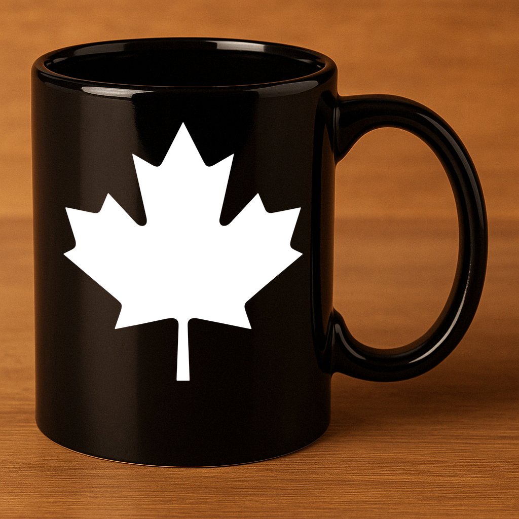 Canada Canadian Maple Flag Canada Day 11oz C Handle Ceramic Mug