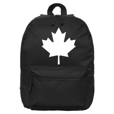 Canada Canadian Maple Flag Canada Day 16 in Basic Backpack