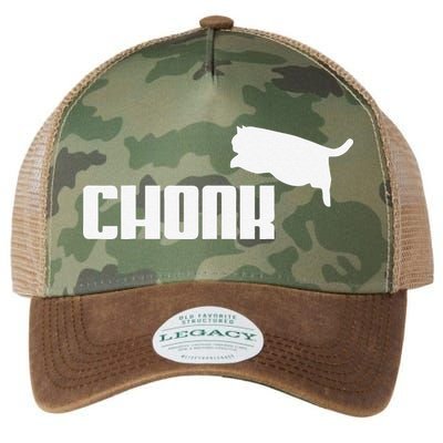 Chonk Cat Meme Funny Legacy Tie Dye Trucker Hat