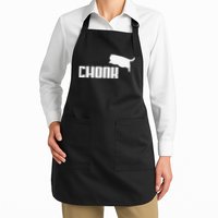 Chonk Cat Meme Funny Apron