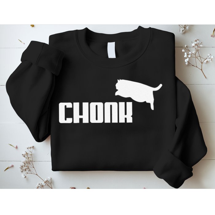 Chonk Cat Meme Funny Sweatshirt