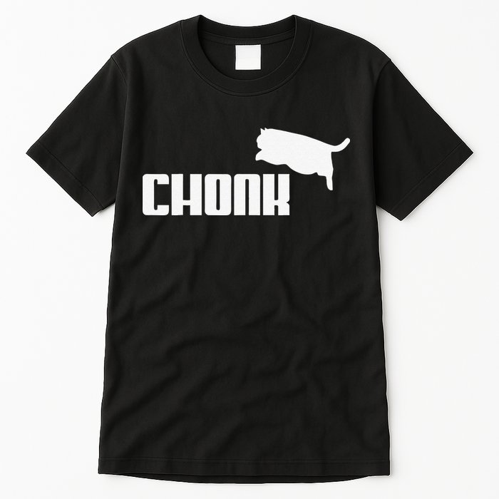 Chonk Cat Meme Funny Tall T-Shirt