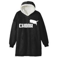 Chonk Cat Meme Funny Hooded Wearable Blanket
