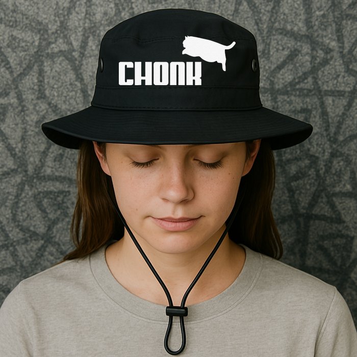 Chonk Cat Meme Funny Bucket Hat