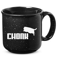 Chonk Cat Meme Funny 15oz Campfire Ceramic Mug