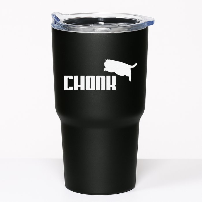 Chonk Cat Meme Funny Tumbler