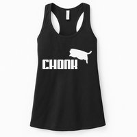 Chonk Cat Meme Funny Womens Tank Top